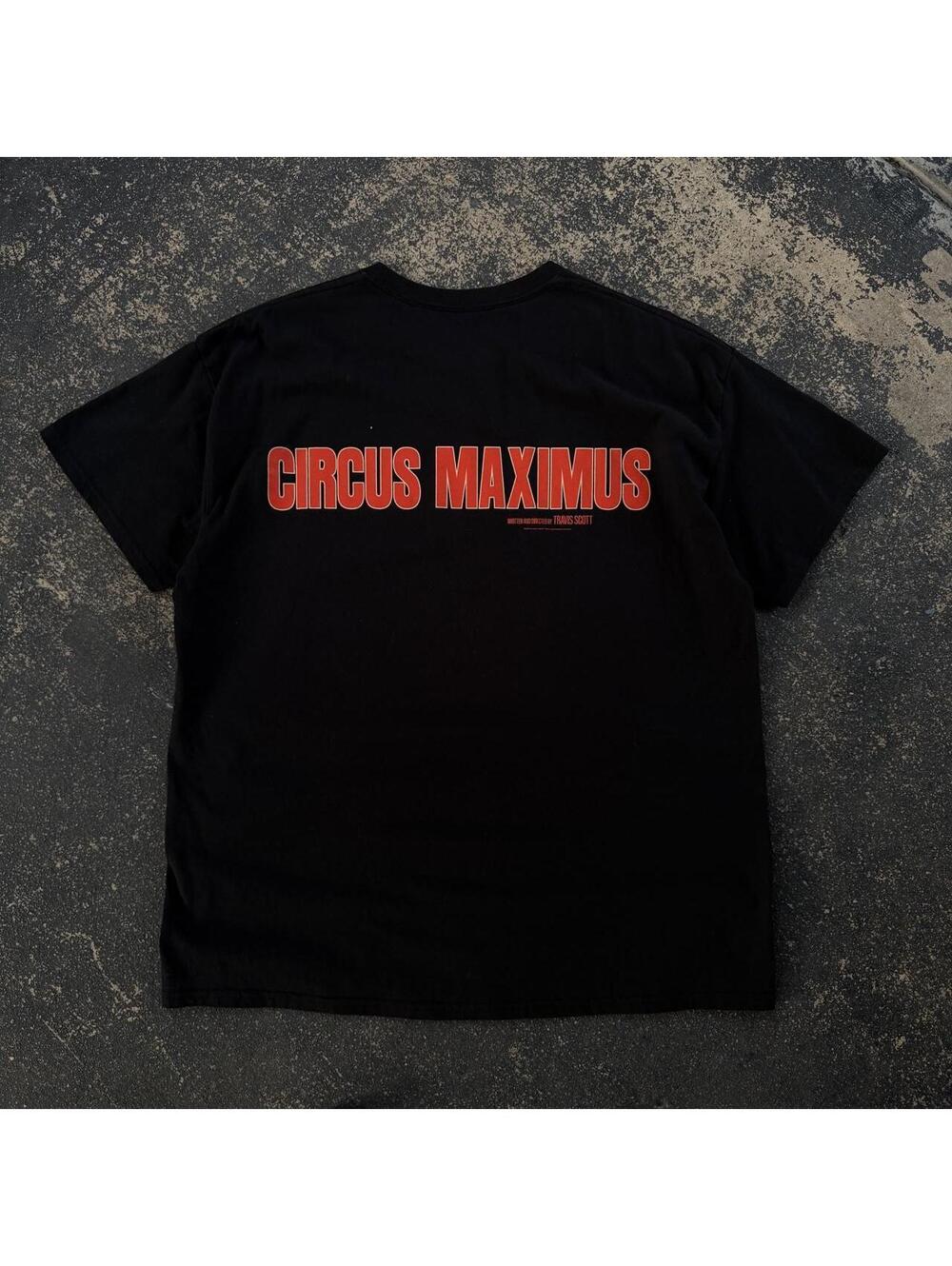 Travis Scott Circus Maximus Movie Promo Tee